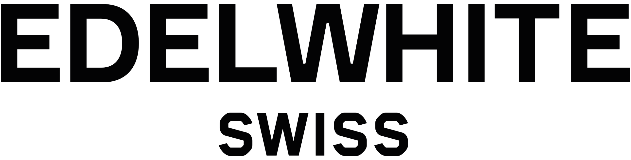 EDELWHITE Swiss Logo